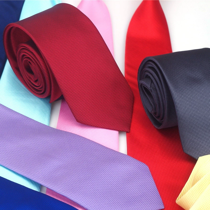 8 см сплошной цвет клетчатая рубашка для галстука узкая версия деловая Рабочая группа покупка клетчатая черная винно-красная Повседневная Карьера
