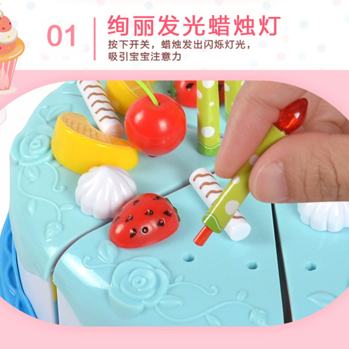 Детская реалистичная игрушка для резки семейная, DIY