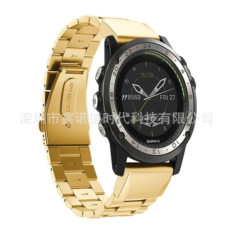 Подходит Garmin D2 Charlie Fast Disclosure Sanzhu Band Jiaming 7X Express Disclosure металл нержавеющая сталь