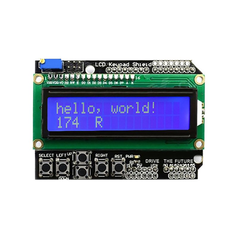 LCD1602字符液晶屏输出扩展板16*2显示屏单片机开发板模块工业级