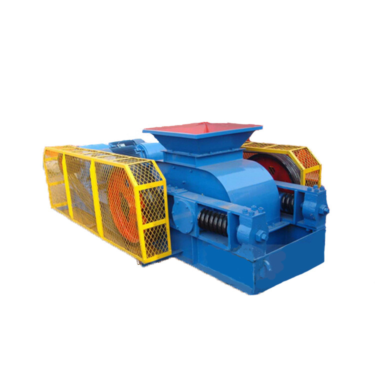 矿石对辊破碎机双辊式石灰石破碎机 辊皮制砂机碎石机电动
