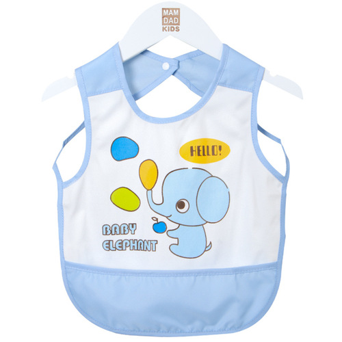 Children's smock, baby's meal pocket, infant bib, manufacturer wholesale maternal and infant supplies