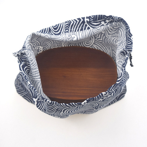 Autumn new product Japanese and Korean version simple lunch box outdoor portable drawstring bowl bag lunch box bag simple fashionable lunch box