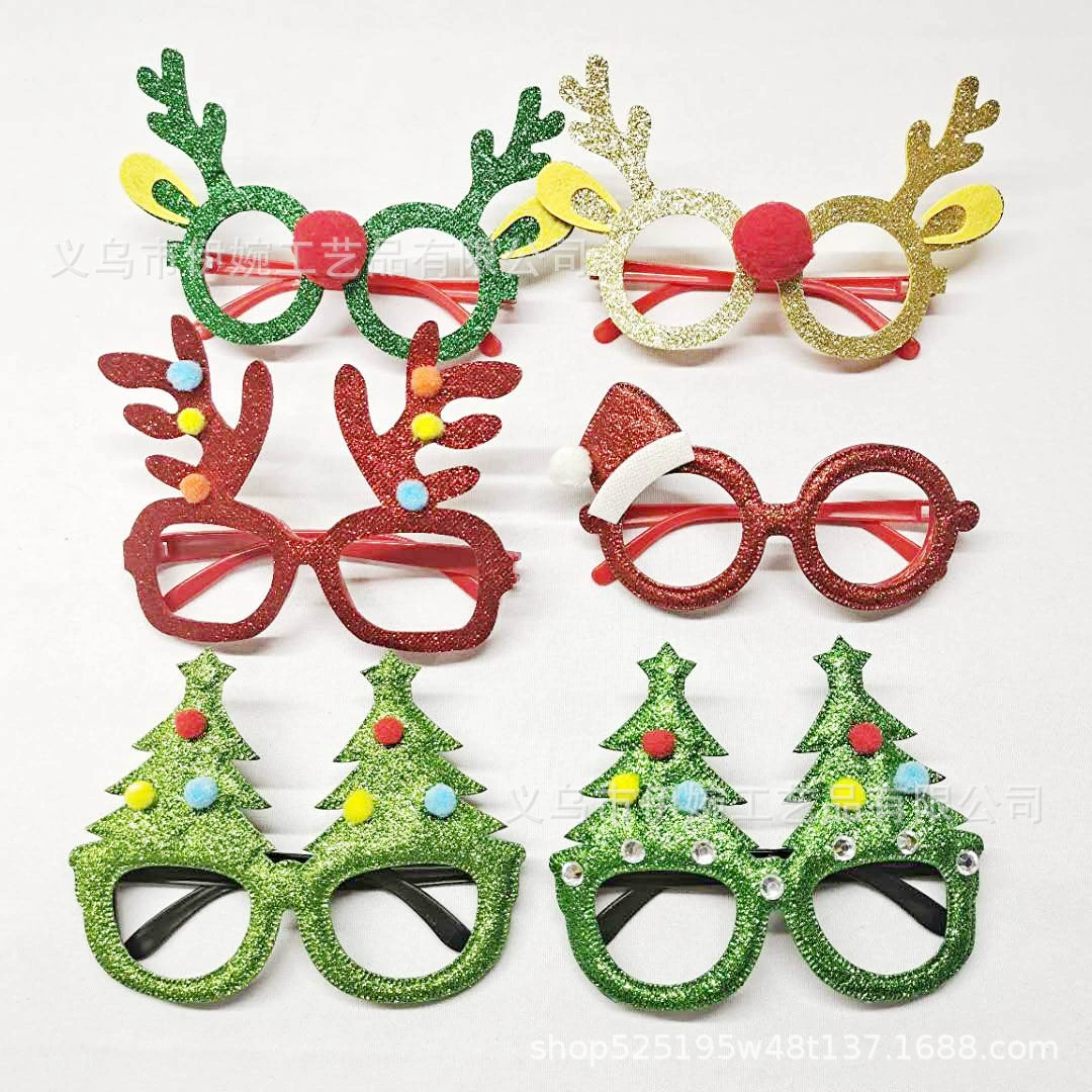Cross -border hot sale Christmas party decoration supplies adult children Christmas antlers Christmas hats Christmas hats