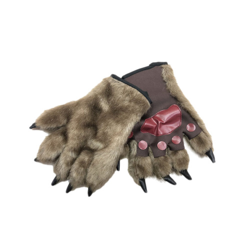 Halloween decoration werewolf gloves orangutan gloves makeup stage performance horror trick props bear paw gloves