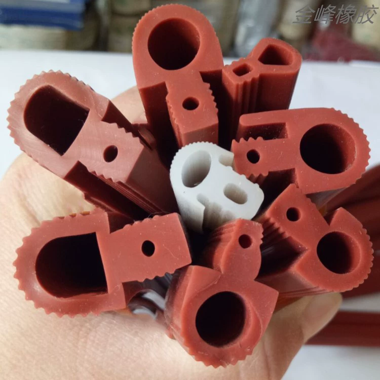 Силиконовая полоса Уплотнительная лента с грибовидной головкой Красной формы, термостойкая Т-образная силиконовая полоса, уплотнение дверцы духовки