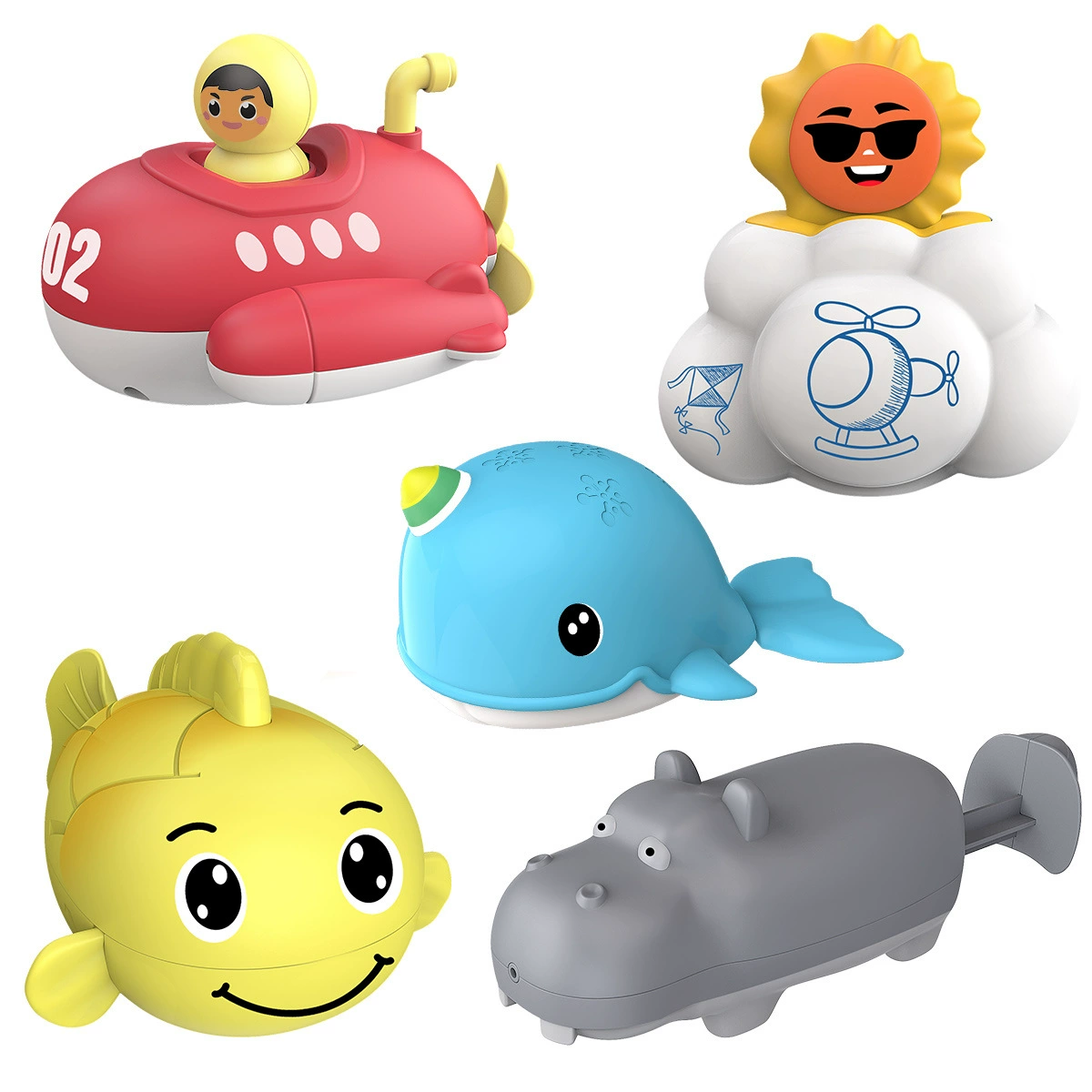 (Граница торговли), заводная игрушка для ребенка для bath игры в воде, новая коллекция, креативный подарок