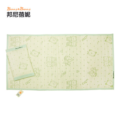 邦尼蓓妮 2020新款超柔防水草席套装 杜邦枕芯套 荞麦枕头|ms