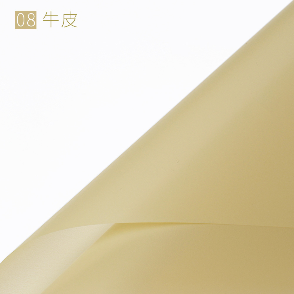 Flower Party Factory al por mayor papel mate de color sólido translúcido papel de embalaje de flores papel de embalaje de flores floristería papel de material de embalaje