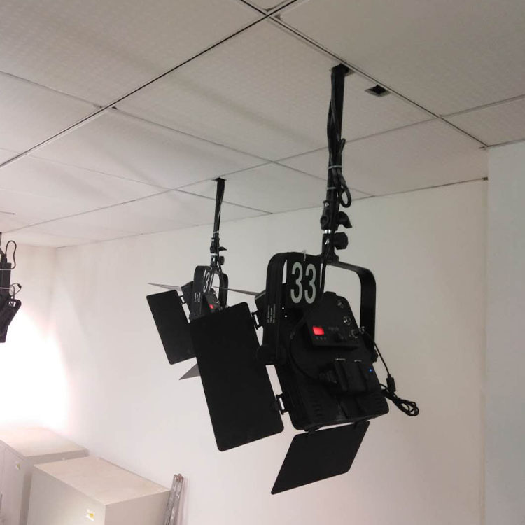 昱阳灯具吊架 天花路轨附件演播室灯具专用录直播室上下伸缩吊杆