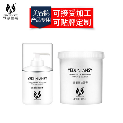 Beauty Amino acids Cleanser deep level foam clean Moisture Facial Cleanser oem OEM machining Manufactor