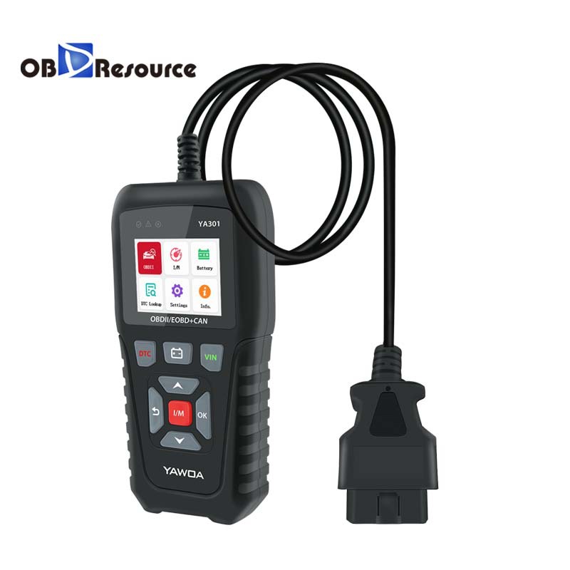 YA301多功能汽车发动机读码卡检测仪OBD2解码器 OBD SCAN支持OEM