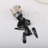 Cross -border dedicated to black scrub water drops BB DIY matte paint hair clip hairpiece material accessories wholesale