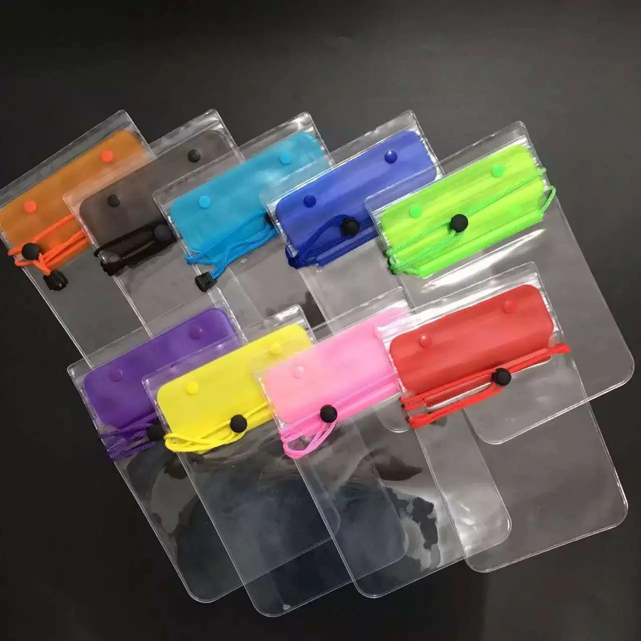 厂家批发现货触屏智能透明户外游泳潜水手机防水袋 透明防水袋