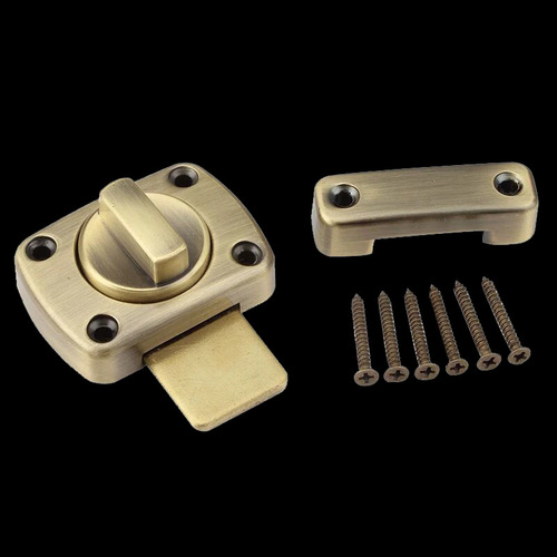 New left and right door latch lock left and right latch door buckle door latch sliding door sliding door fitting room exposed small latch
