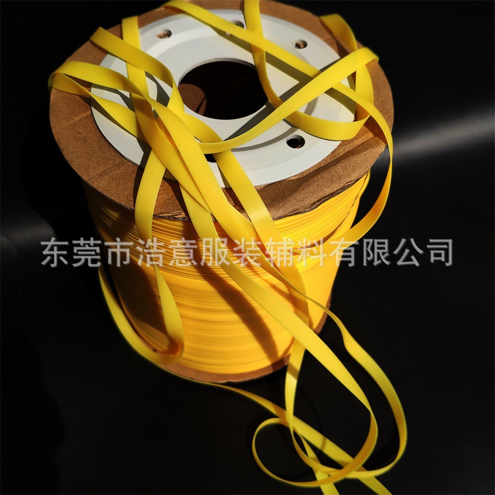 供应7mm超声波焊接口罩耳带 TPR头带