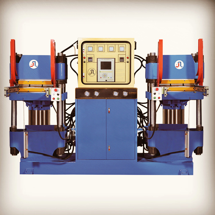 供应高精密度200T轨道自动顶模模压硫化成型