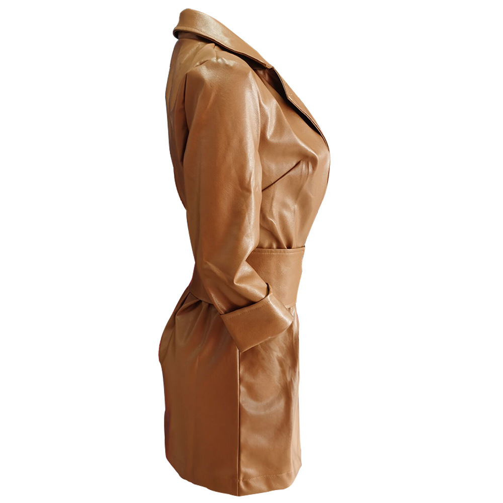 Veste en cuir femme en Peau de vache - Ref 3447441 Image 17