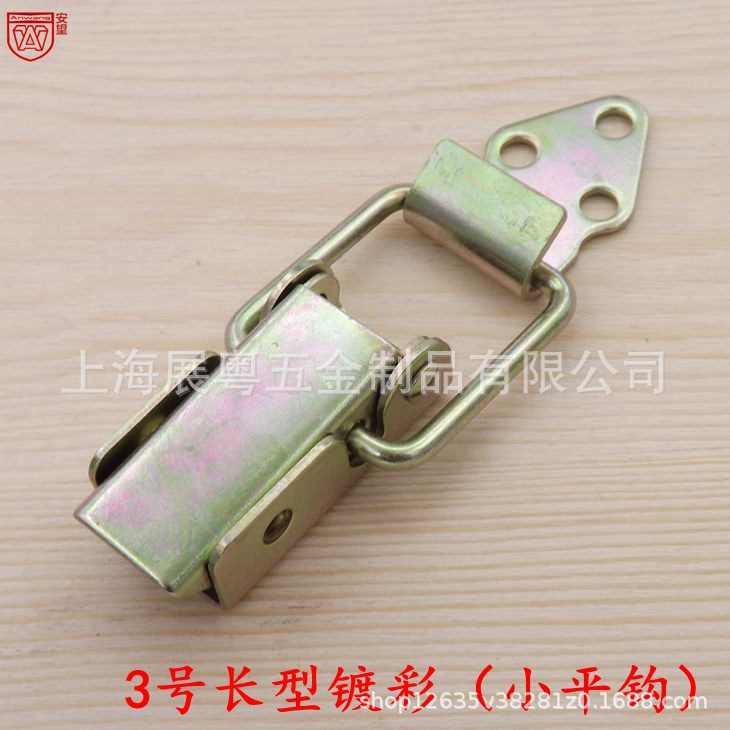 3 gancho triangular de color largo