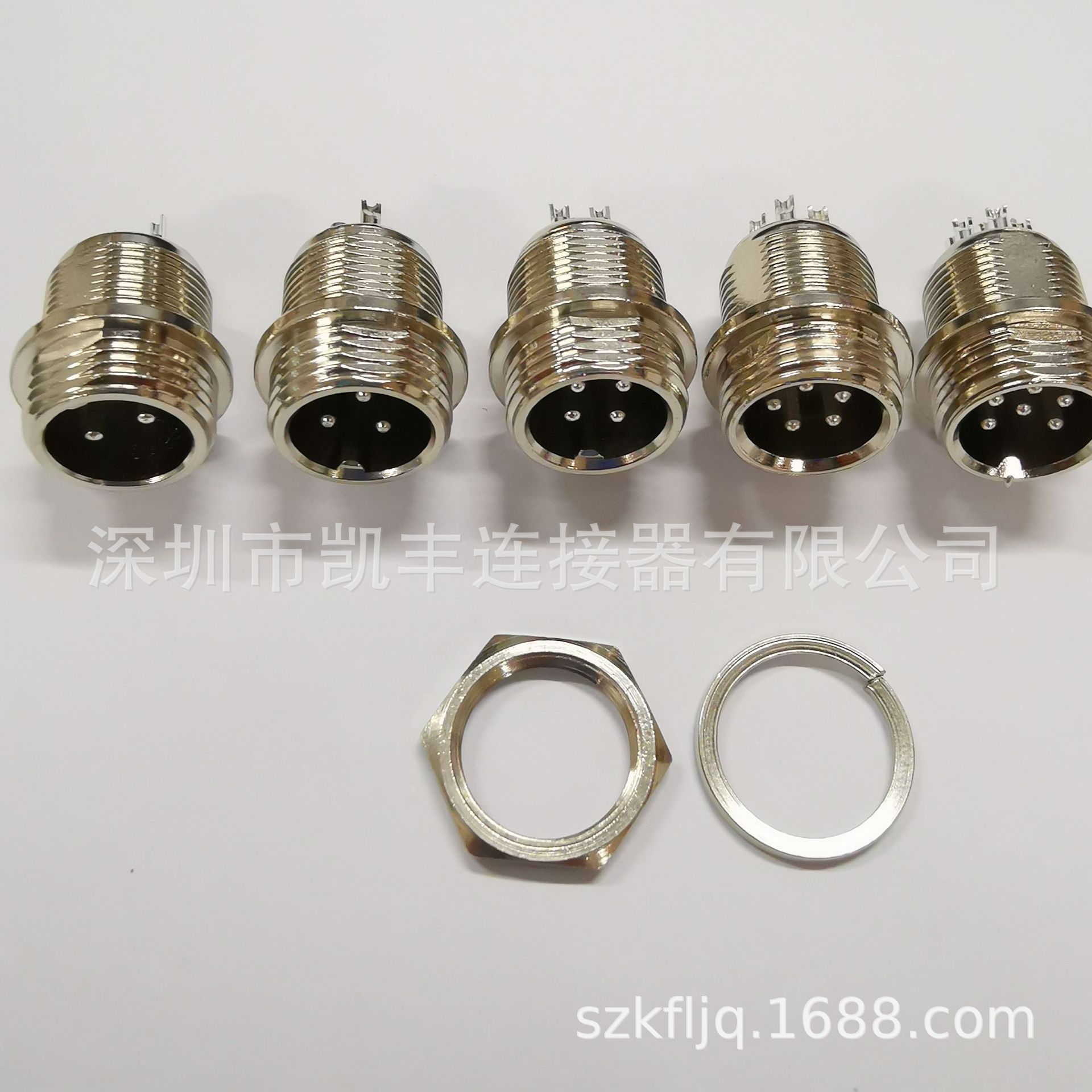 厂家闪电发货GX12-2P航空插头M12-2PIN航空头 RS765航空插座-阿里巴巴