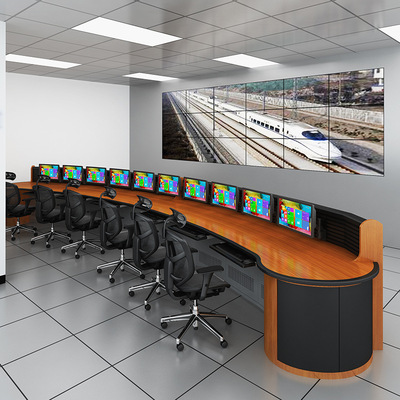 廠家訂做批發接警指揮中心控制台控制中心調度台 監控中心監控台