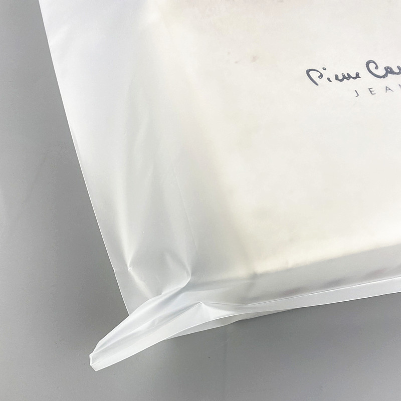 Bolsa de plástico transparente puro engrosada bolsa de embalaje bolsa de ropa bolsa de cosméticos bolso de regalo bolsa de compras al por mayor personalizada