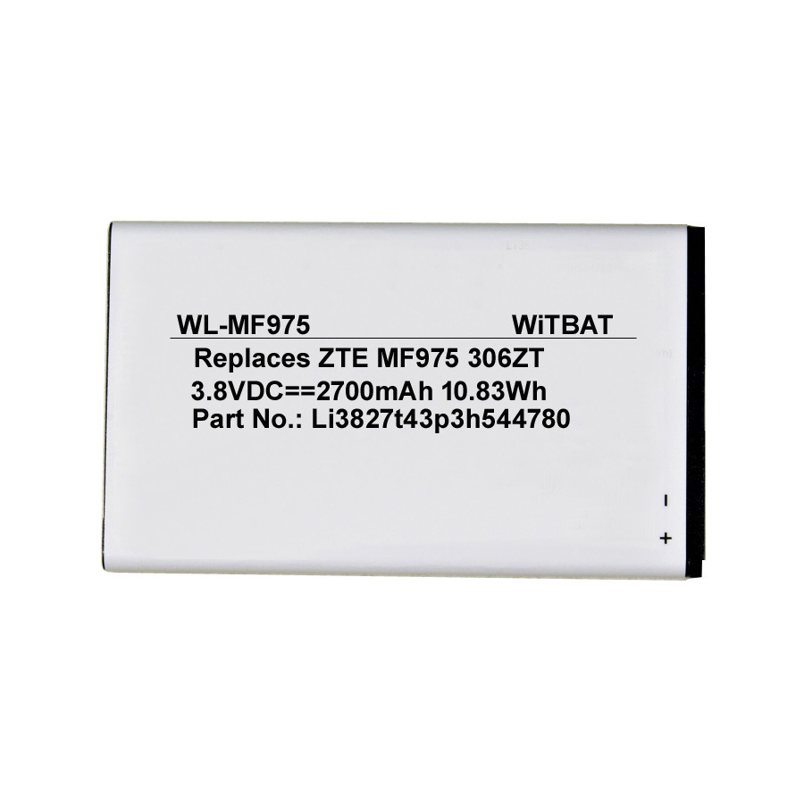 适用中兴ZTE 303ZT MF975无线路由器电池Li3827t43p3h544780