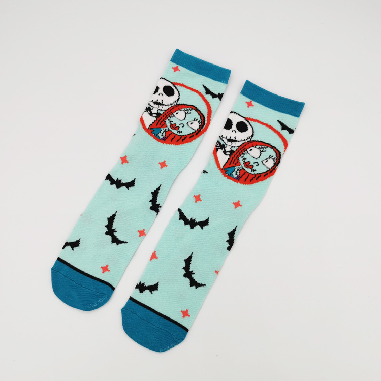 Unisex Casual Cartoon Polyester Cotton Jacquard Crew Socks A Pair display picture 4