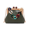 Universal wooden chain, one-shoulder bag, 2021 collection, suitable for import, internet celebrity