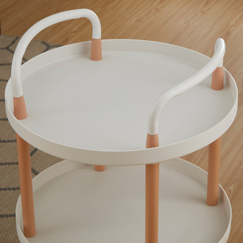 2020年  新款北欧风格奢华移动手推车简约厨房客厅收纳置物茶具架