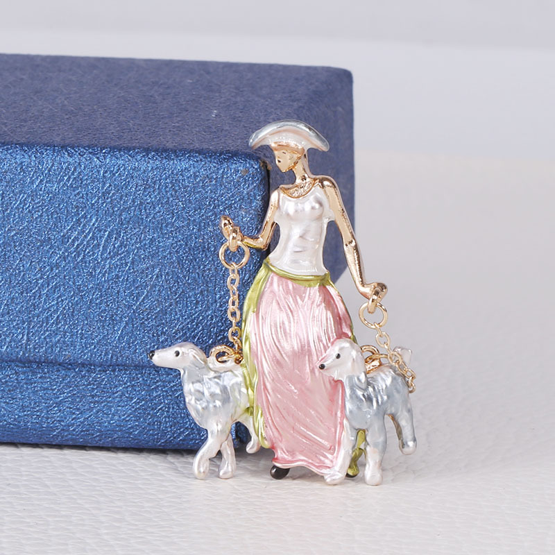 14g Weight Brooches Classification Anniversary, Business Occasion Alloy Material Cartoon Character Pattern Women's Gender Korean Style Style Korean Style Pin Cartoon Character Alloy Women's Brooches 2