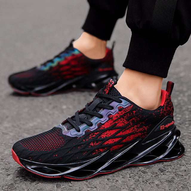 Breathable mesh shoes running casual shoes