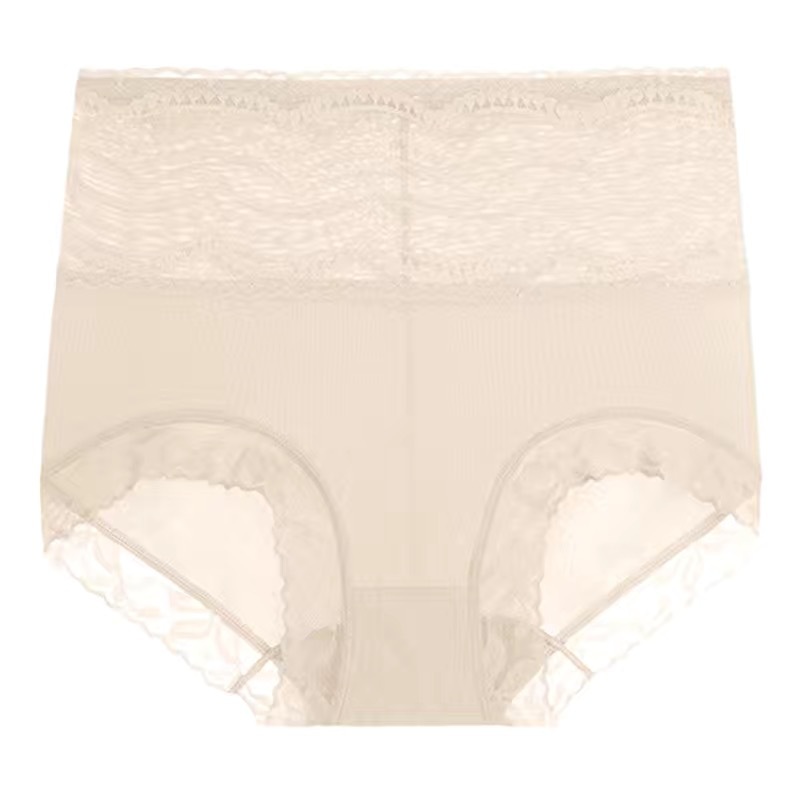 Cintura alta vientre contratación ropa interior de la cadera de elevación de seda de hielo ropa interior sin costuras de algodón de las mujeres delgadas fuente de ropa interior al por mayor