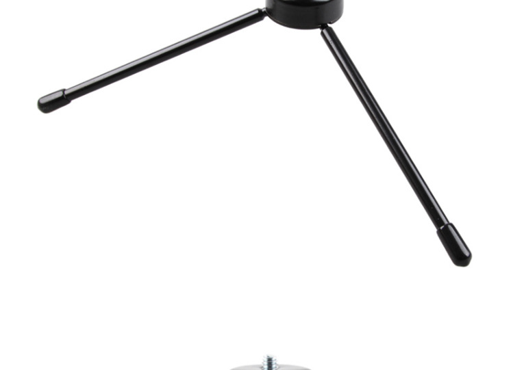 金属自拍杆三脚底架-单反手机相机摄影-自拍迷你三角架-携带方