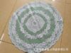 Lace table cloth round 60 Laos red, blue -green powder white meal cushion 60cm temple worship decoration plate cushion