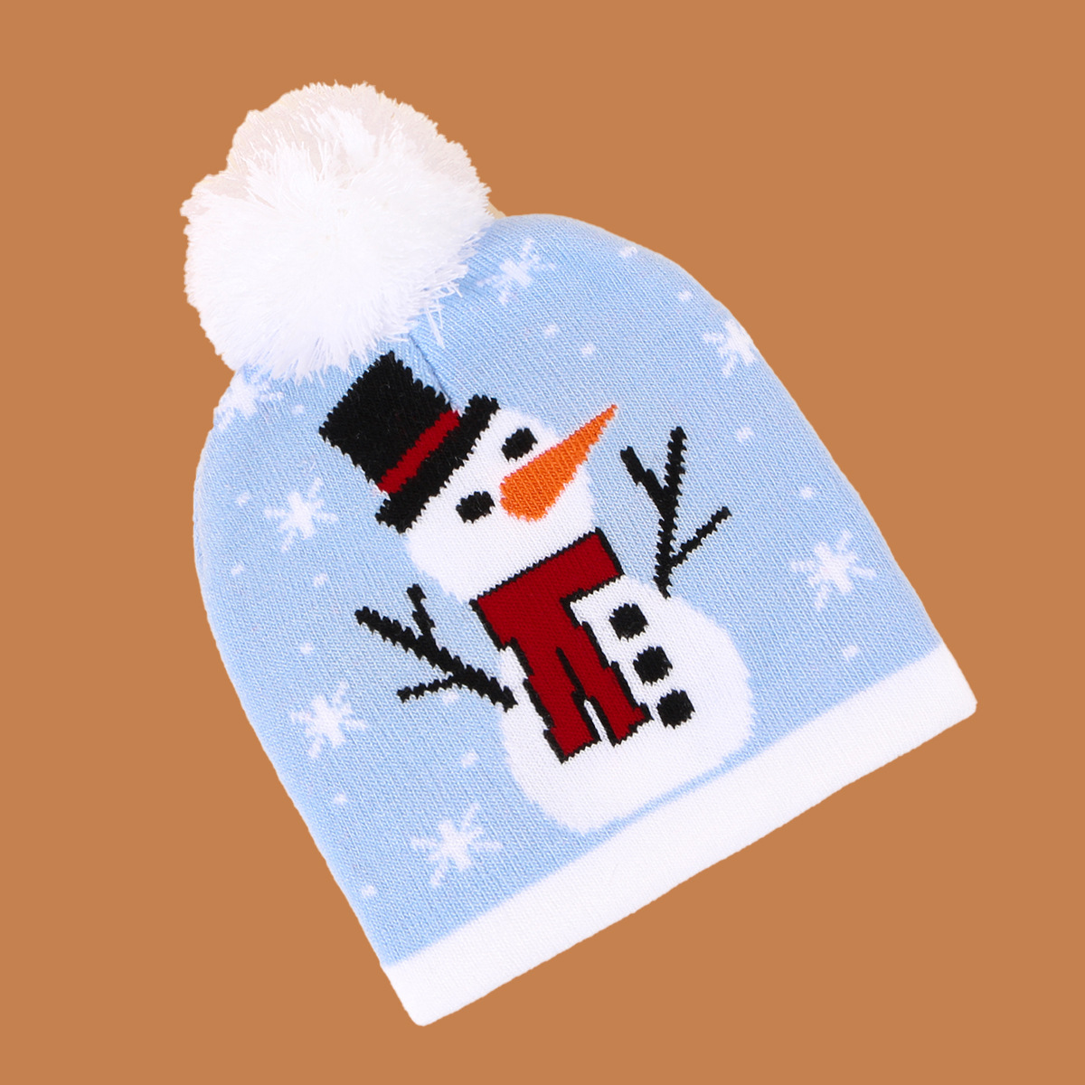 عيد الميلاد الكرة القبعة المحبوكة كنز الذكور النسخة الكورية من قبعات الأطفال البرية display picture 1