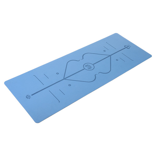 Manufacturer of PU Natural Rubber Yoga Mats with Position Lines, Sweat-Proof and Non-Slip Luxurious Mats for Fitness, Suitable for Both Men and Women, Yoga Studios