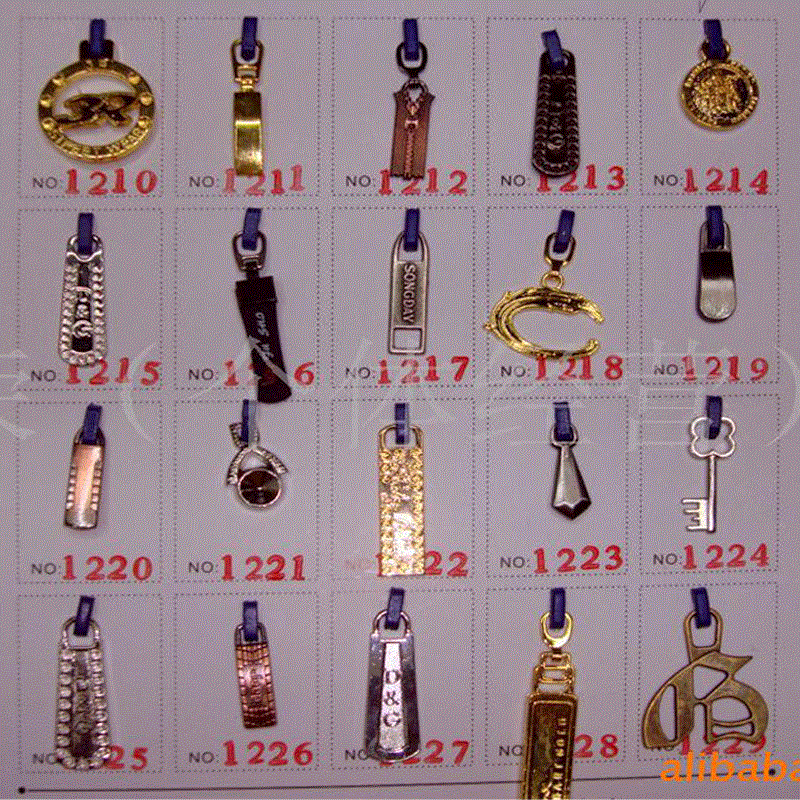 【拉头】厂家直销服装辅料拉头定制批发双闭尾服装箱包拉链头