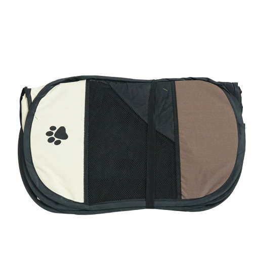 Pet Supplies Amazon New Foldable Pet Cage Paw Print Octagonal Pet Tent Nest Cat Maternity Room