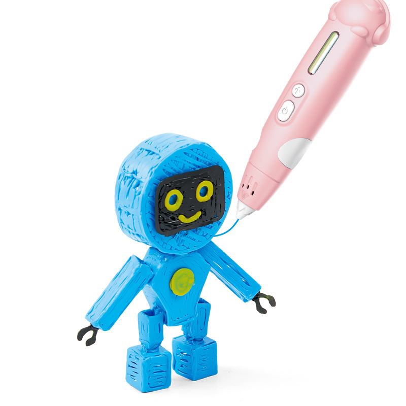 新款防近視3D繪畫筆 兒童畫筆玩具 低溫涂鴉立體繪畫筆