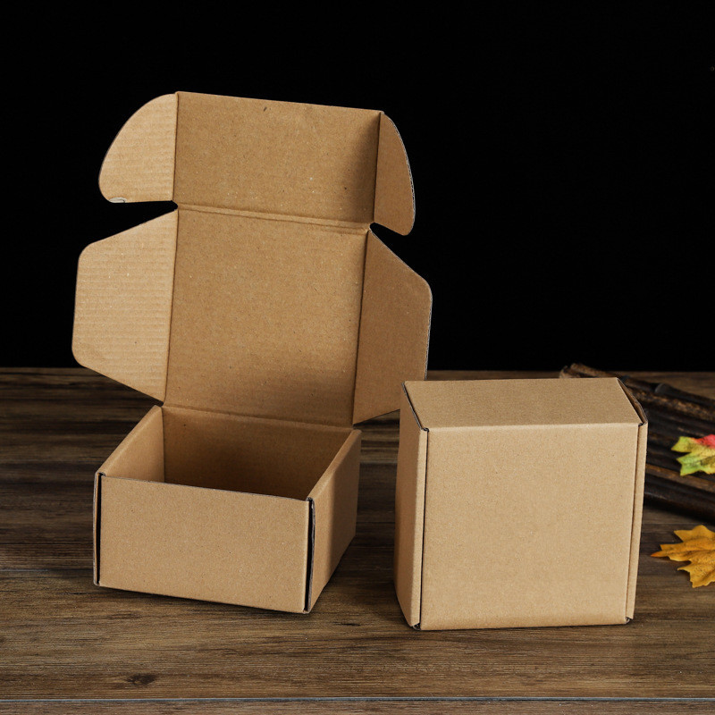 手提饼干零食瓦楞盒牛皮纸食品包装盒展示纸盒天地盖水果彩盒彩印