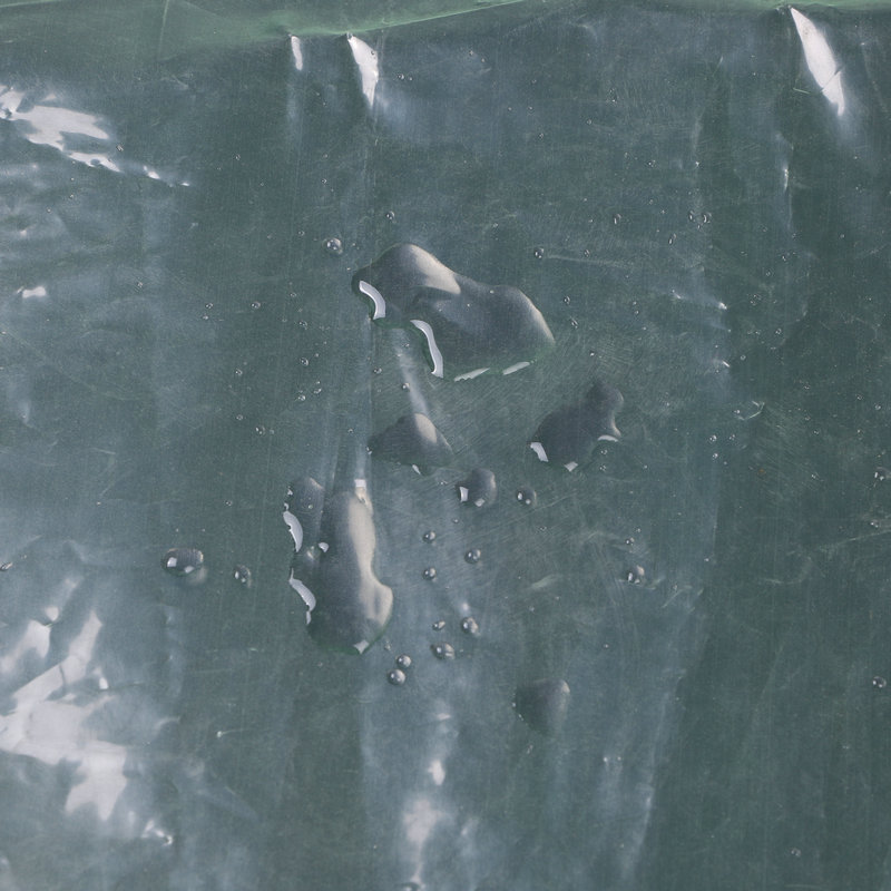 Venta al por mayor manzana verde coche a prueba de lluvia película de plástico a prueba de lluvia transparente a prueba de viento película hogar tela a prueba de lluvia