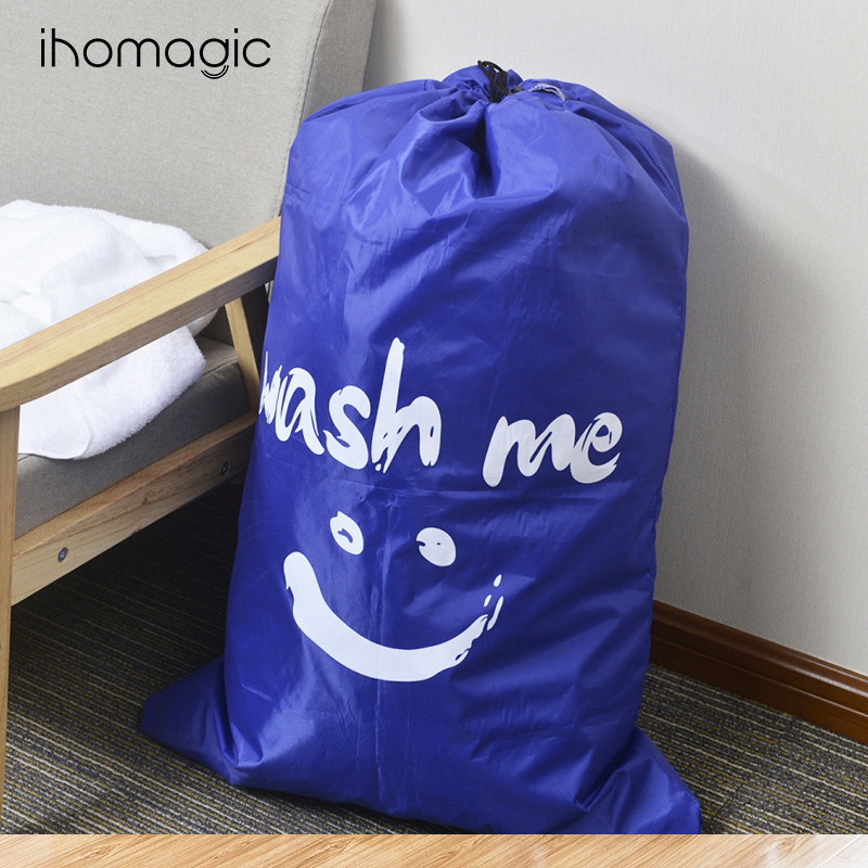 雜物收納束口袋 家用大號整理被子衣物防塵袋 pu涂層抽繩密封袋