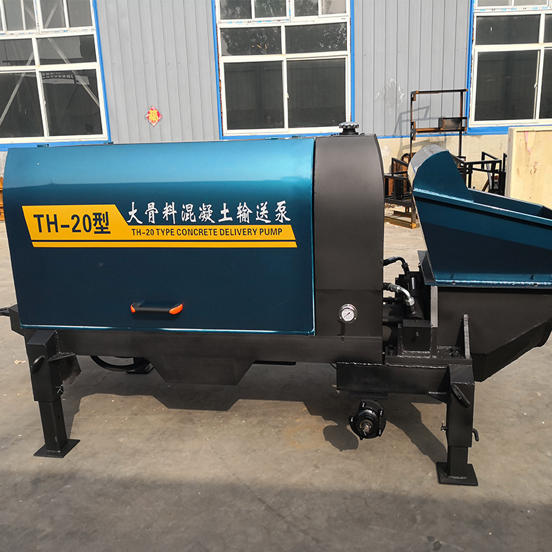 Small concrete conveying pump equipment new inclined secondary…