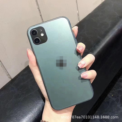 Frosted glass iPhone11promax Former cabinet 11 All inclusive camera lens Apple XS smart cover 7P/8P apply