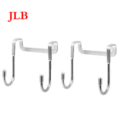 Manufactor goods in stock Stainless steel 304 Shower Room multi-function Dual S Hooks Cabinet doors S Hook Cross border Explosive money