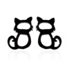 Cute fashionable small earrings stainless steel, Korean style