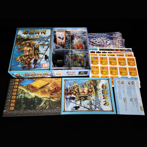 Stone Age Stone Age 10th Anniversary Stone Age 2.0 Prehistoric Tribal Trade Management Territory Board Game