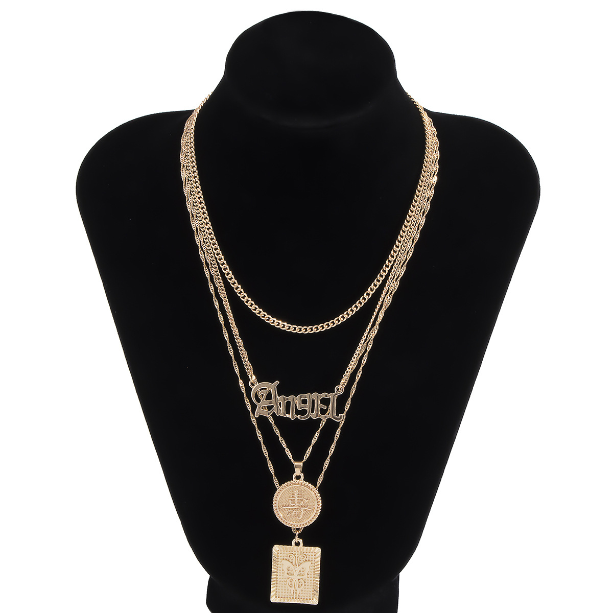 Fashion Retro Alloy Necklace Set display picture 8