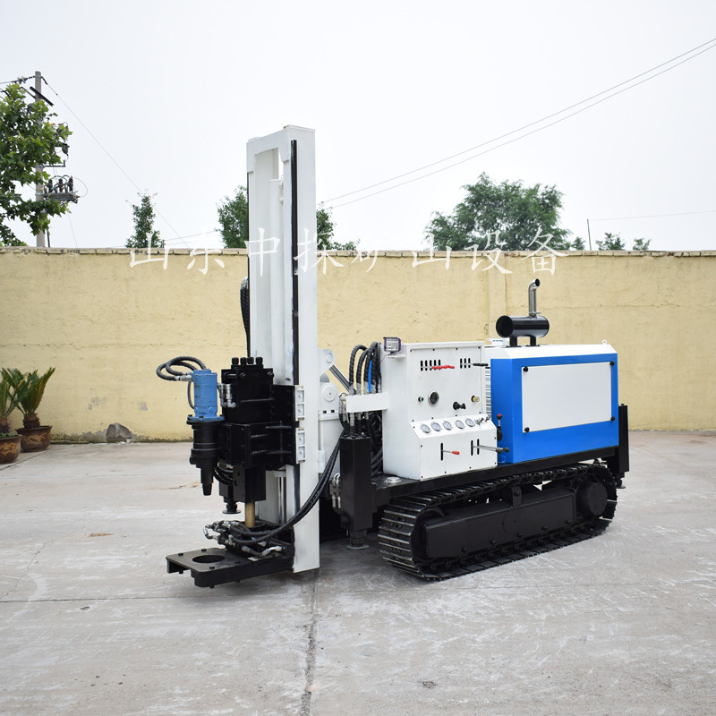 液压履带双管取土钻机 环境检测无水原状土完整采样机 直推式取样